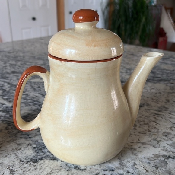 Vintage Stoneware LP Laurentian Pottery Canada Teapot Sugar and Creamer Set - Picture 8 of 16